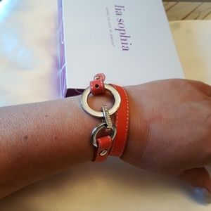 Lia sophia New Wrap Leather bracelet